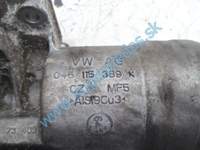 olejový chladič na vw volkswagen golf 6, 045115389K